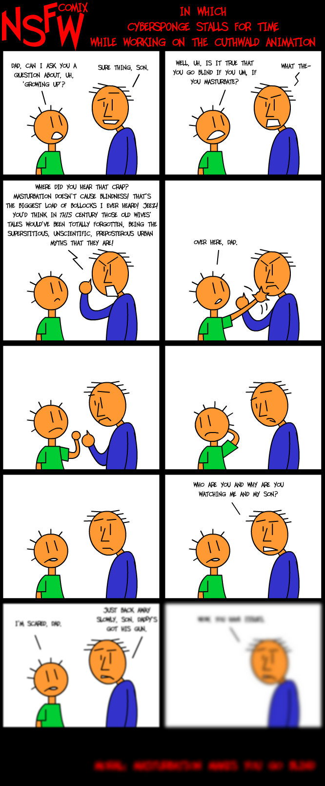 Masturbation also makes you curious about what the alt text in webcomics might be.