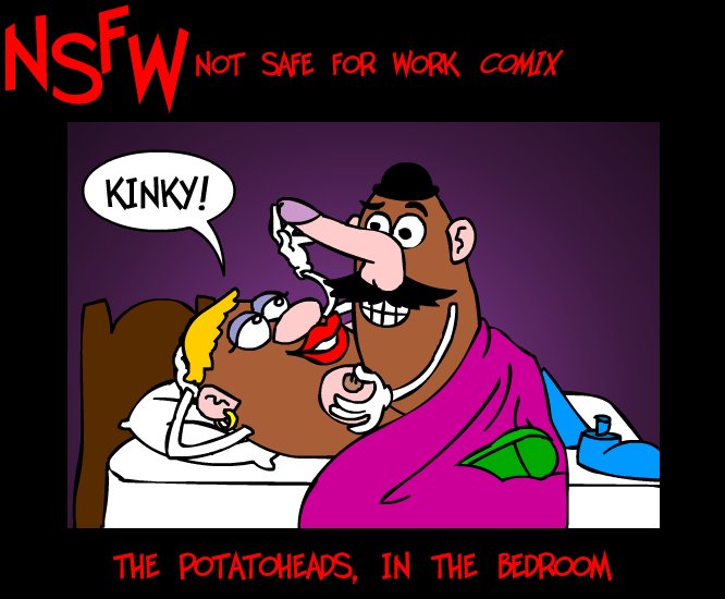 funny nsfw. a funny NSFW cartoon about